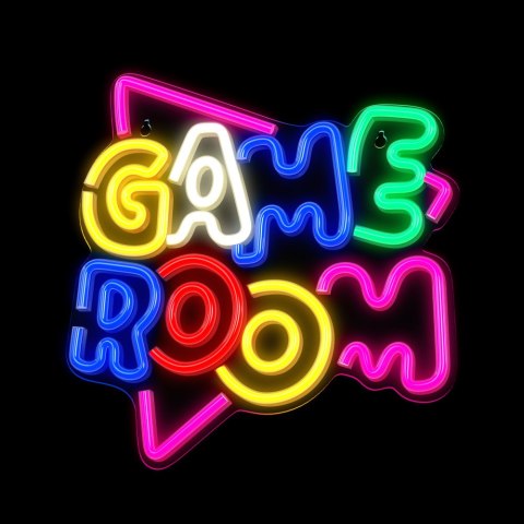 Neon PLEXI LED GAME ROOM multikolor NNE20 Neolia Neon PLEXI LED GAME ROOM multikolor NNE20 Neolia
