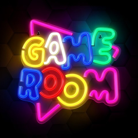 Neon PLEXI LED GAME ROOM multikolor NNE20 Neolia Neon PLEXI LED GAME ROOM multikolor NNE20 Neolia