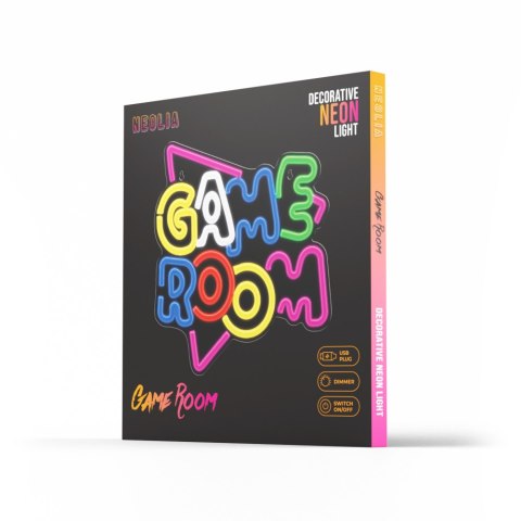 Neon PLEXI LED GAME ROOM multikolor NNE20 Neolia Neon PLEXI LED GAME ROOM multikolor NNE20 Neolia