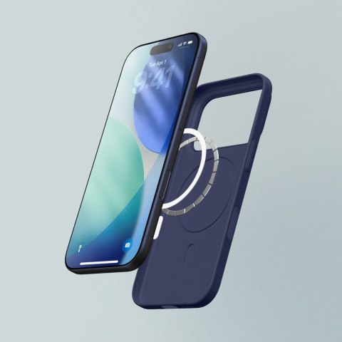 Etui AMAZINGTHING Minimal Air na iPhone 17 Pro Max kompatybilne z MagSafe - niebieskie