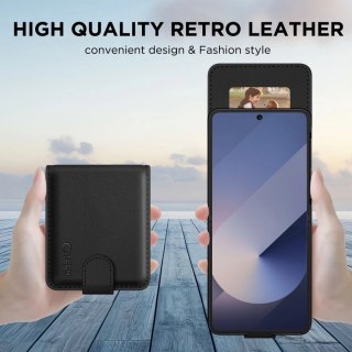 Etui Tech-Protect Wallet na Samsung Galaxy Z Flip 7 - czarne