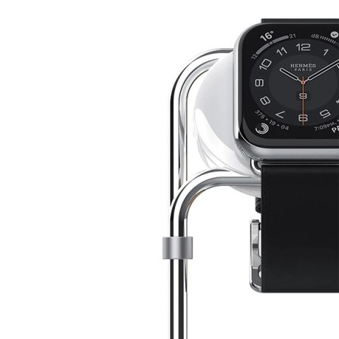 Stojak SODI SAW-300 na Apple Watch - srebrny