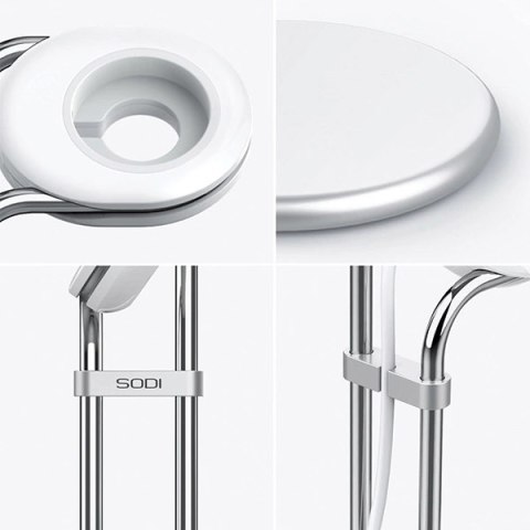 Stojak SODI SAW-300 na Apple Watch - srebrny