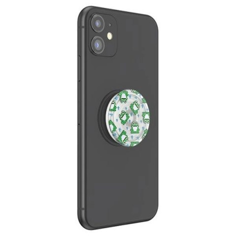Uchwyt Popsockets PlantCore Grip 8 Bit Frogs i podstawka do telefonu