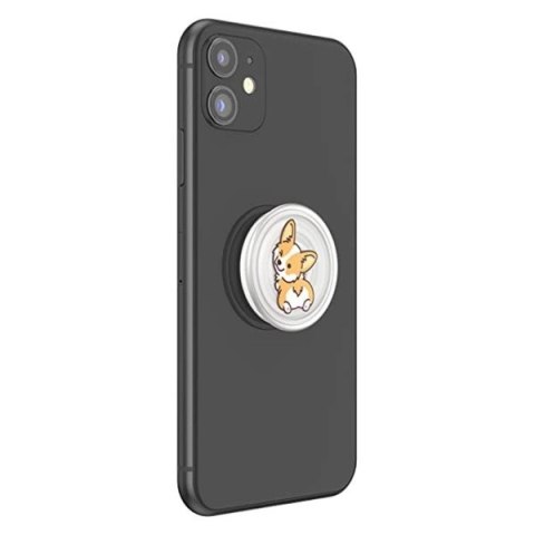 Uchwyt Popsockets PlantCore Grip Cheeky Corgi i podstawka do telefonu