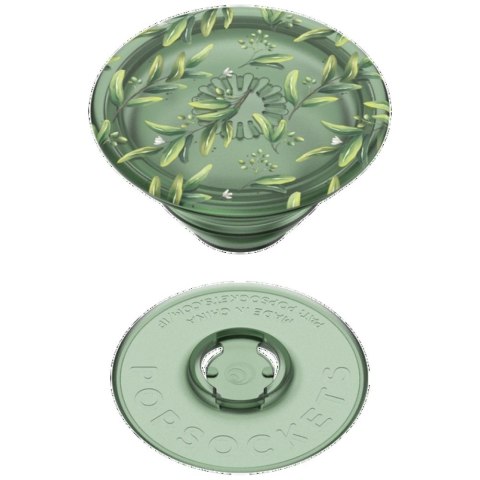 Uchwyt Popsockets PlantCore Grip Olive i podstawka do telefonu
