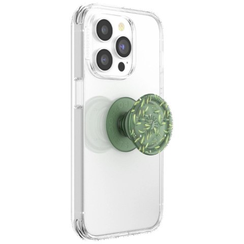 Uchwyt Popsockets PlantCore Grip Olive i podstawka do telefonu