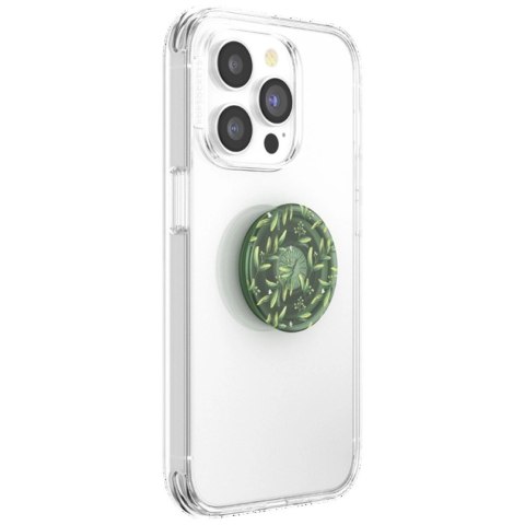Uchwyt Popsockets PlantCore Grip Olive i podstawka do telefonu