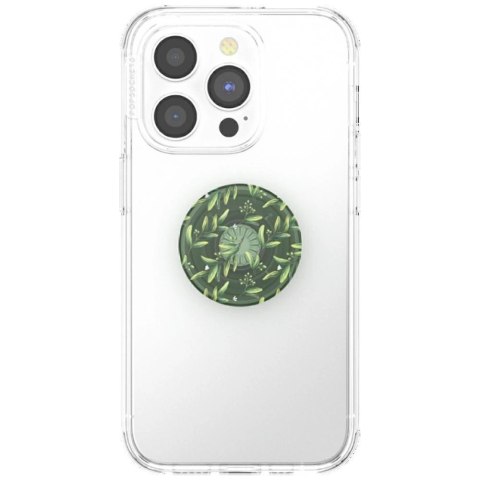 Uchwyt Popsockets PlantCore Grip Olive i podstawka do telefonu