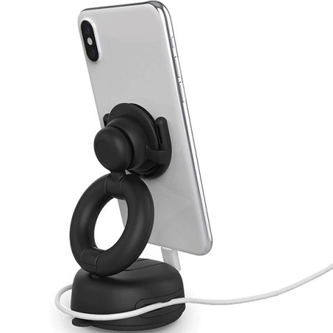 Uchwyt Popsockets PopMount Car Dash & Windowshield na kokpit lub przednią szybę - czarny