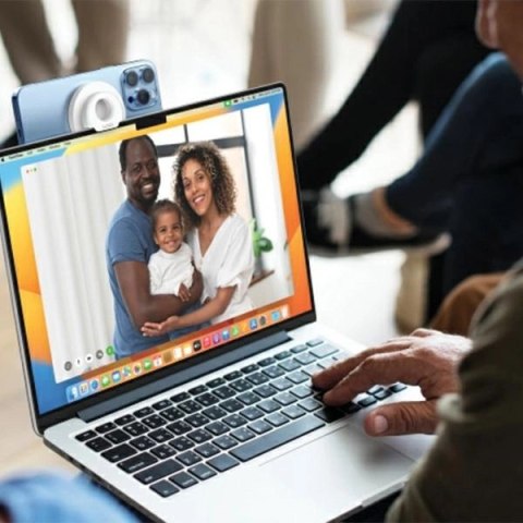 Uchwyt indukcyjny SODI BM-300 do MacBook - biały