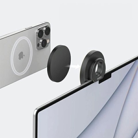 Uchwyt wielofunkcyjny SODI BM-330 indukcyjny3w1 do iMac - biały