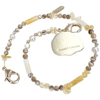 Zawieszka Nimmy Magnetic na torebkę handstrap - brązowa