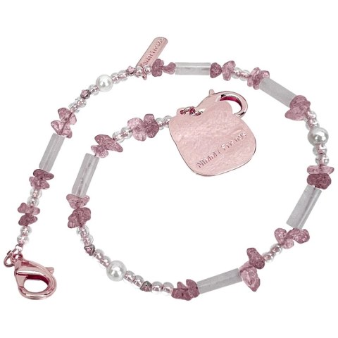 Zawieszka Nimmy Magnetic na torebkę handstrap - różowy