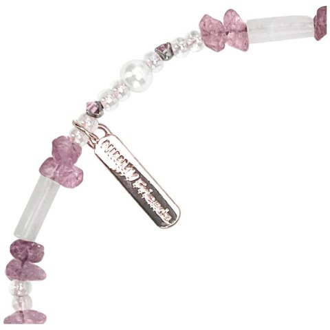 Zawieszka Nimmy Magnetic na torebkę handstrap - różowy