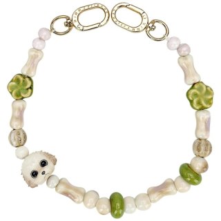 Zawieszka Nimmy New Big Eye Cute Pets 2.0 na torebkę - brązowa