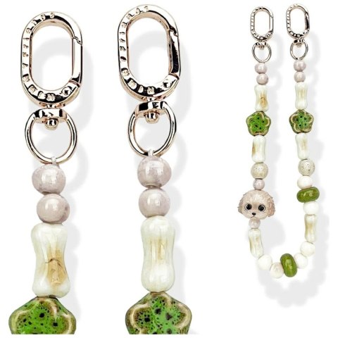 Zawieszka Nimmy New Big Eye Cute Pets 2.0 na torebkę - brązowa