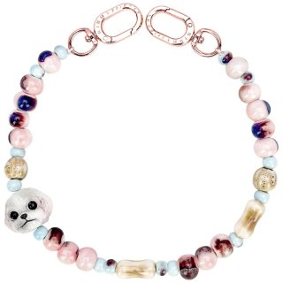 Zawieszka Nimmy New Big Eye Cute Pets 2.0 na torebkę - różowa