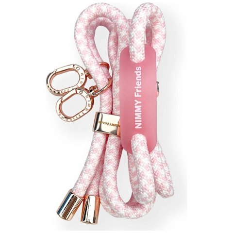 Zestaw Nimmy Cool&Cute 2.0 crossbody + handstrap - różowy