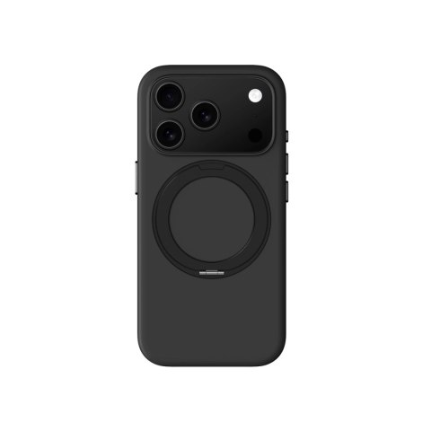 Etui AMAZINGTHING Cloudie na iPhone 17 Pro Max z podstawką - czarne