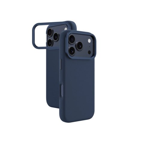 Etui AMAZINGTHING Glamour na iPhone 17 Pro Max z podstawką - niebieskie