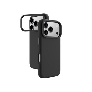 Etui AMAZINGTHING Glamour na iPhone 17 Pro z podstawką - czarne
