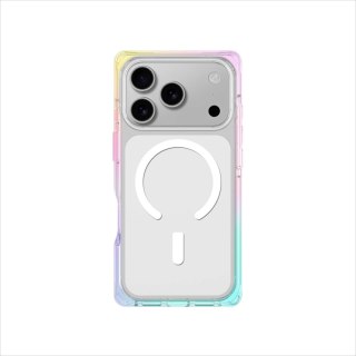 Etui AMAZINGTHING Omni na iPhone 17 Pro Max kompatybilne z MagSafe - przezroczyste-tęczowe