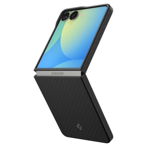 Etui Spigen AirSkin Aramid na Samsung Galaxy Z Flip 7 - czarne