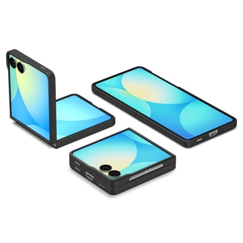 Etui Spigen AirSkin Aramid na Samsung Galaxy Z Flip 7 - czarne