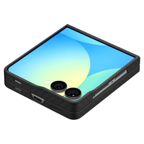 Etui Spigen AirSkin Aramid na Samsung Galaxy Z Flip 7 - czarne