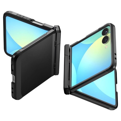 Etui Spigen Tough Armor Pro Mag MagSafe na Samsung Galaxy Z Flip 7 - czarne