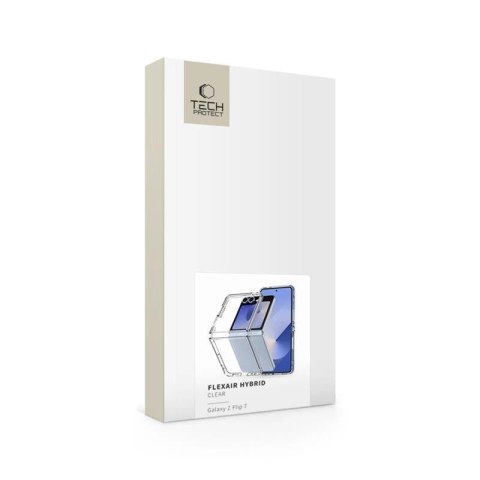 Etui Tech-Protect FlexAir Hybrid na Samsung Galaxy Z Flip 7 - przezroczyste