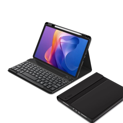 Etui Tech-Protect SC Pen na Xiaomi Redmi Pad 2 11.0 z klawiaturą - czarne