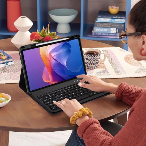 Etui Tech-Protect SC Pen na Xiaomi Redmi Pad 2 11.0 z klawiaturą - czarne