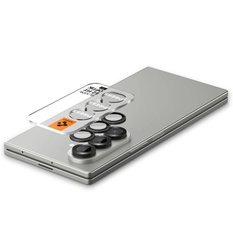 Osłona aparatu Spigen Optik Pro HD Glas.TR EZ Fit 2-pack na Samsung Galaxy Z Fold 7 - czarna