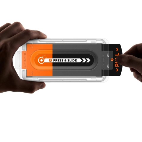 Szkło hartowane Spigen Glas.TR EZ Fit Pro HD 2-pack na Samsung Galaxy Z Fold 7 - przezroczyste