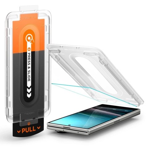 Szkło hartowane Spigen Glas.TR EZ Fit Pro HD na Samsung Galaxy Z Fold 7 - przezroczyste