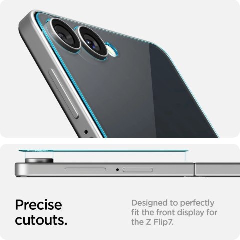 Szkło hartowane Szkło Spigen Glas.TR EZ Fit HD na Samsung Galaxy Z Flip 7 - przezroczyste