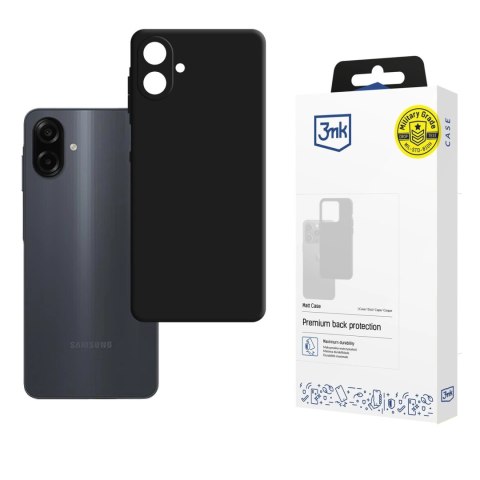 Etui 3mk Matt Case na Samsung Galaxy A07 4G - czarne
