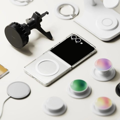 Etui Ringke Fusion Magnetic MagSafe na Samsung Galaxy Z Flip 7 - przezroczyste