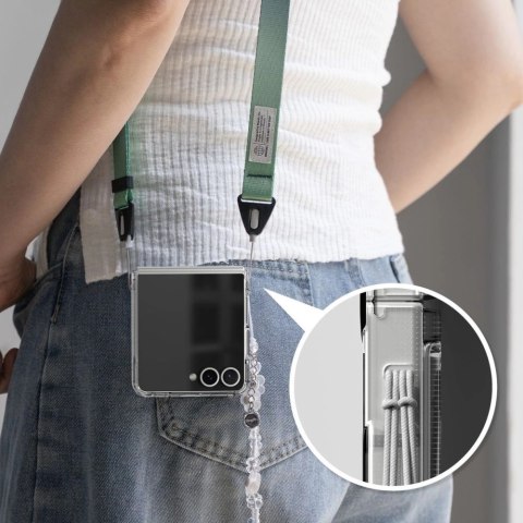 Etui Ringke Fusion Magnetic MagSafe na Samsung Galaxy Z Flip 7 - przezroczyste