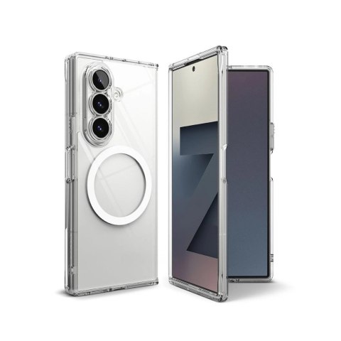 Etui Ringke Fusion Magnetic MagSafe na Samsung Galaxy Z Fold 7 - przezeoczyste