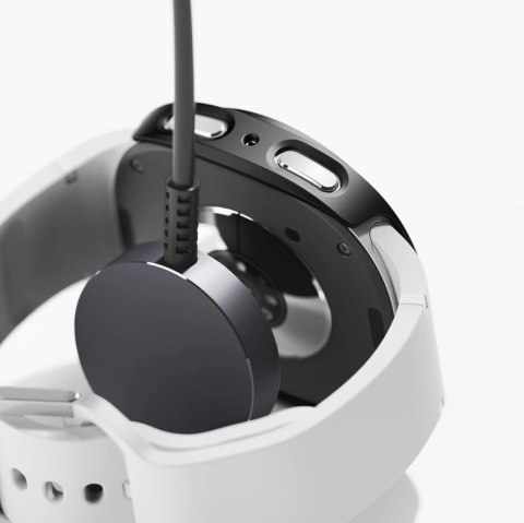 Etui Ringke Slim 2-pack na Samsung Galaxy Watch 8 44 mm - przezroczyste-czarny mat