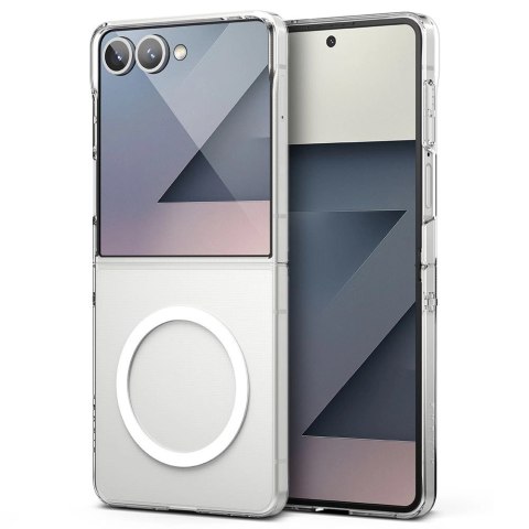 Etui Ringke Slim Magnetic MagSafe na Samsung Galaxy Z Flip 7 - przezroczyste