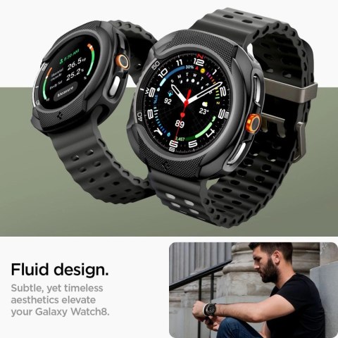 Etui Spigen Liquid Air na Samsung Galaxy Watch 8 Classic 46 mm - czarne