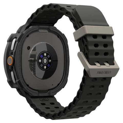 Etui Spigen Rugged Armor na Samsung Galaxy Watch 8 Classic 46 mm - czarny mat