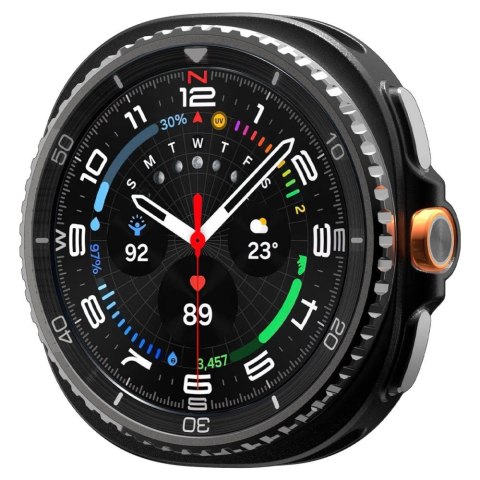 Etui Spigen Rugged Armor na Samsung Galaxy Watch 8 Classic 46 mm - czarny mat