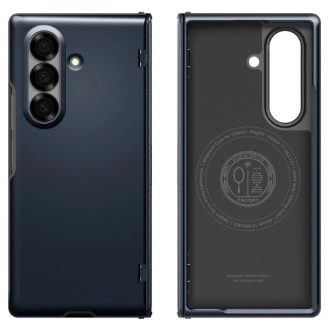 Etui Spigen Slim Armor Pro MagSafe na Samsung Galaxy Z Fold 7 - grafitowy