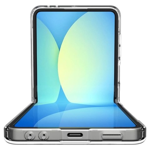 Etui Spigen Ultra Hybrid Pro MagSafe na Samsung Galaxy Z Flip 7 Zero One - przezroczyste
