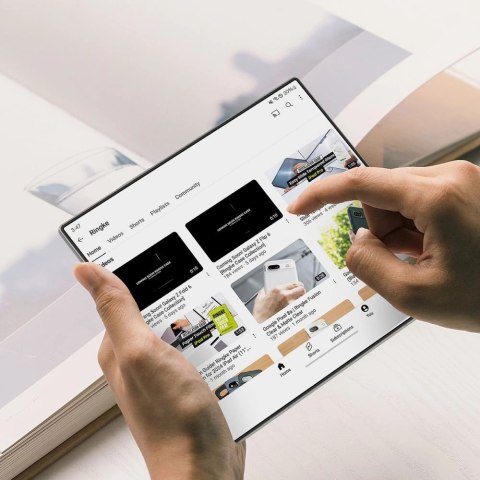 Folia ochronna Ringke Dual Easy Pro 2-pack na Samsung Galaxy Z Fold 7 - przezroczysta